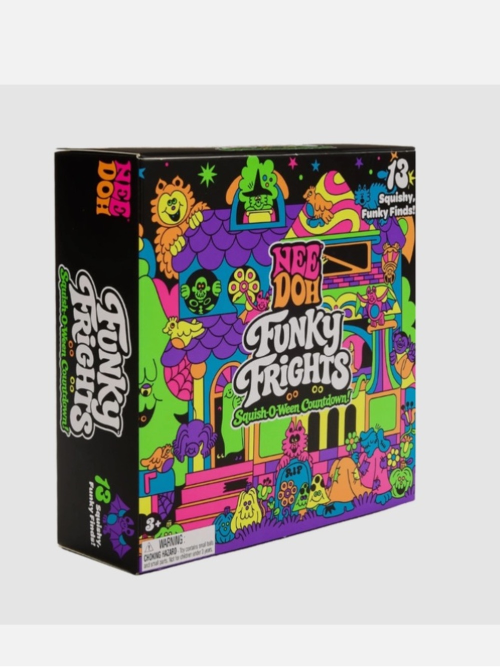 Nee Doh - Funky Frights Squish-O-Ween Countdown - Neon Multi